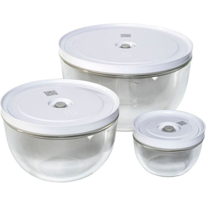 Zwilling Fresh&Save Vacuum Set Glass Bowls, 6-Piece