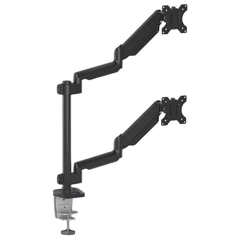 Fellowes Platinum Series Vertical Dual Arm Monitor Mount