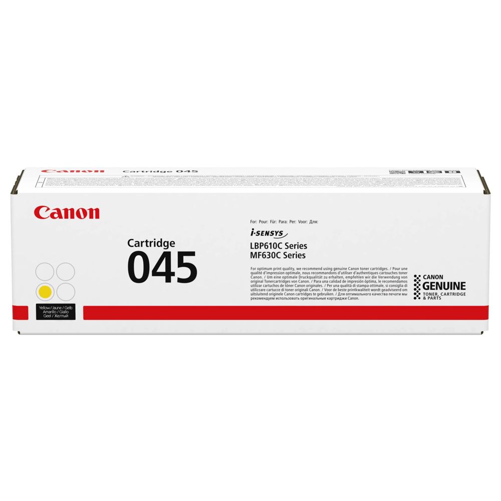 Canon Toner Cartridge 045 Y Yellow