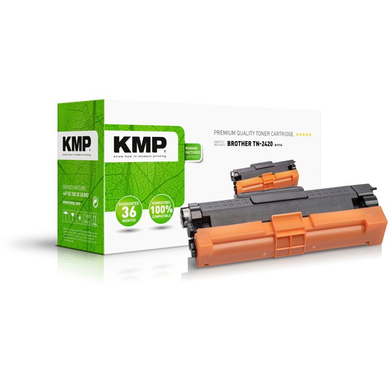 KMP B-T116 Toner black compatible with Brother TN-2420