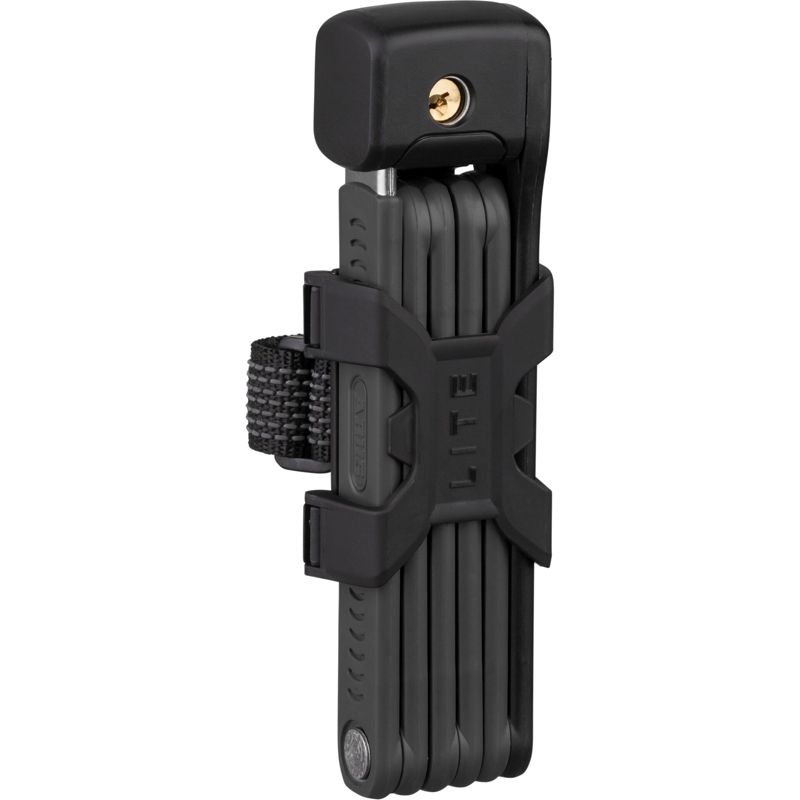 ABUS Bordo Lite 6055K/85 BK SH Folding Lock, Black, 85 cm