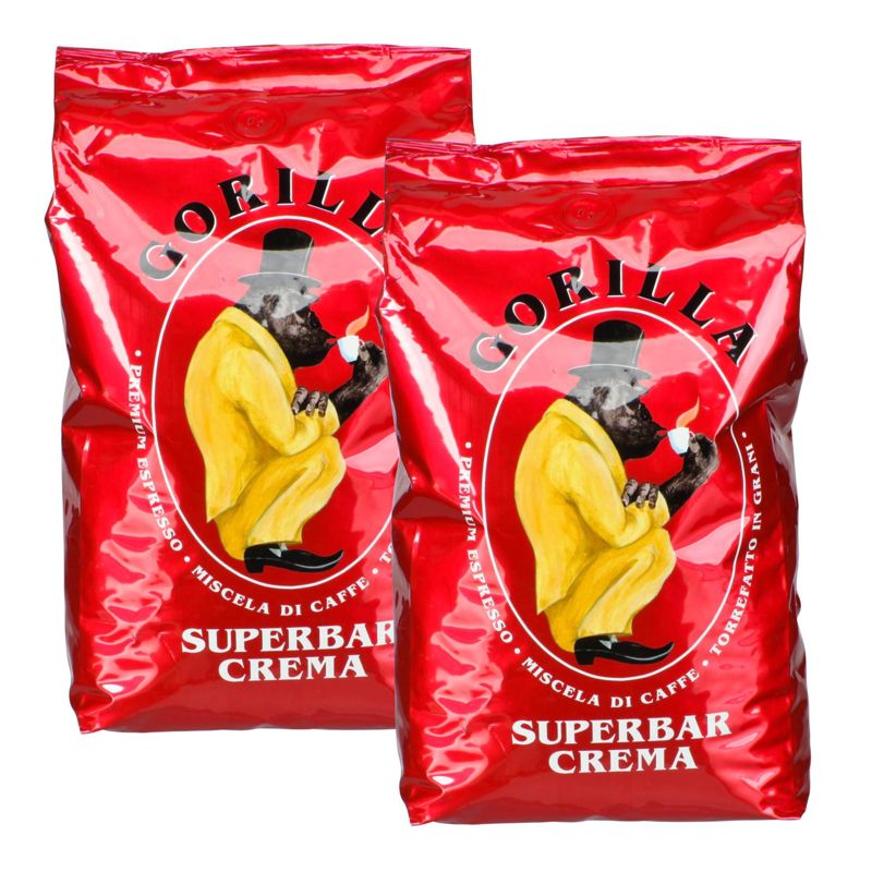 Joerges Espresso Gorilla Superbar Crema 2 Kg Set