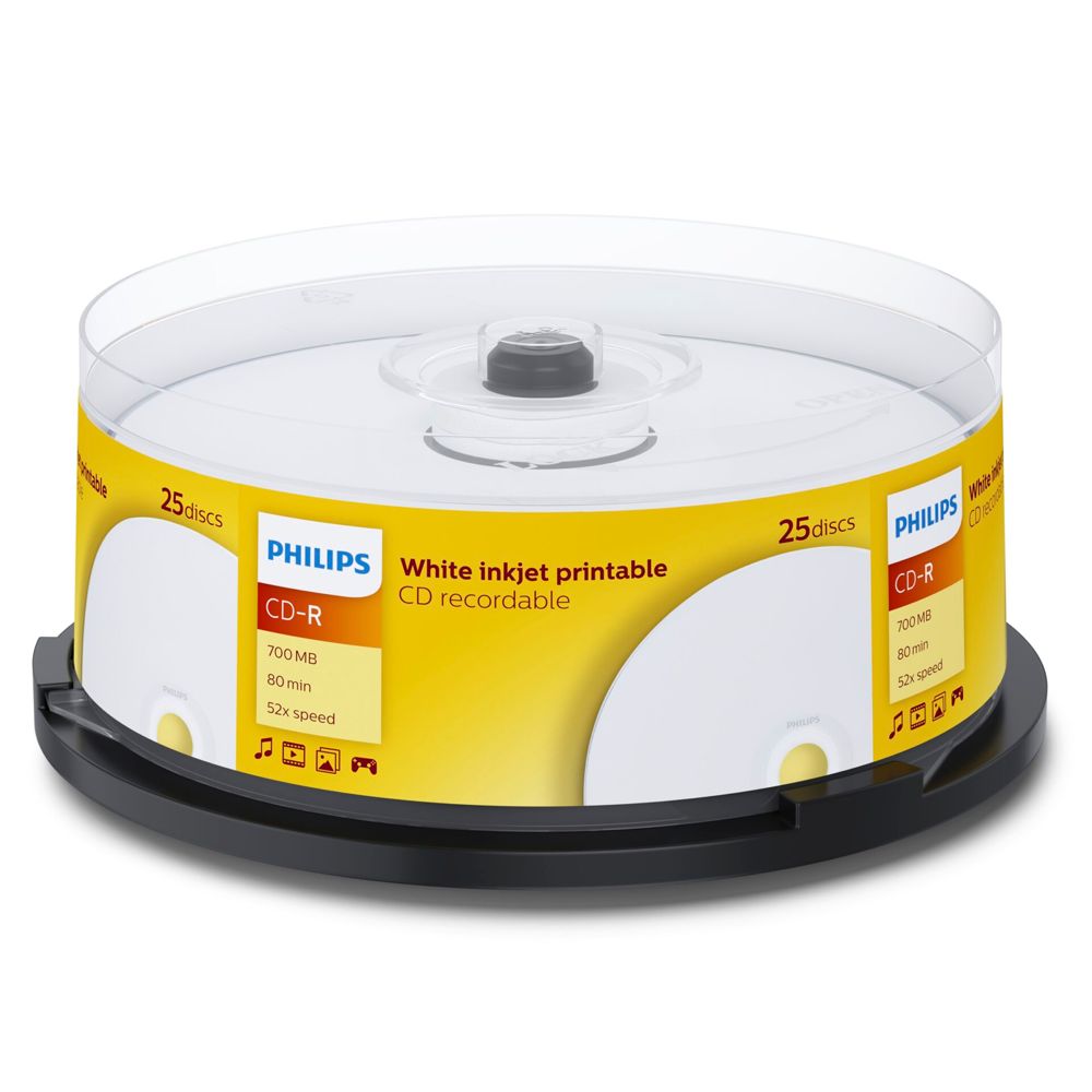 Philips CD-R 80Min 700MB 52x IW SP