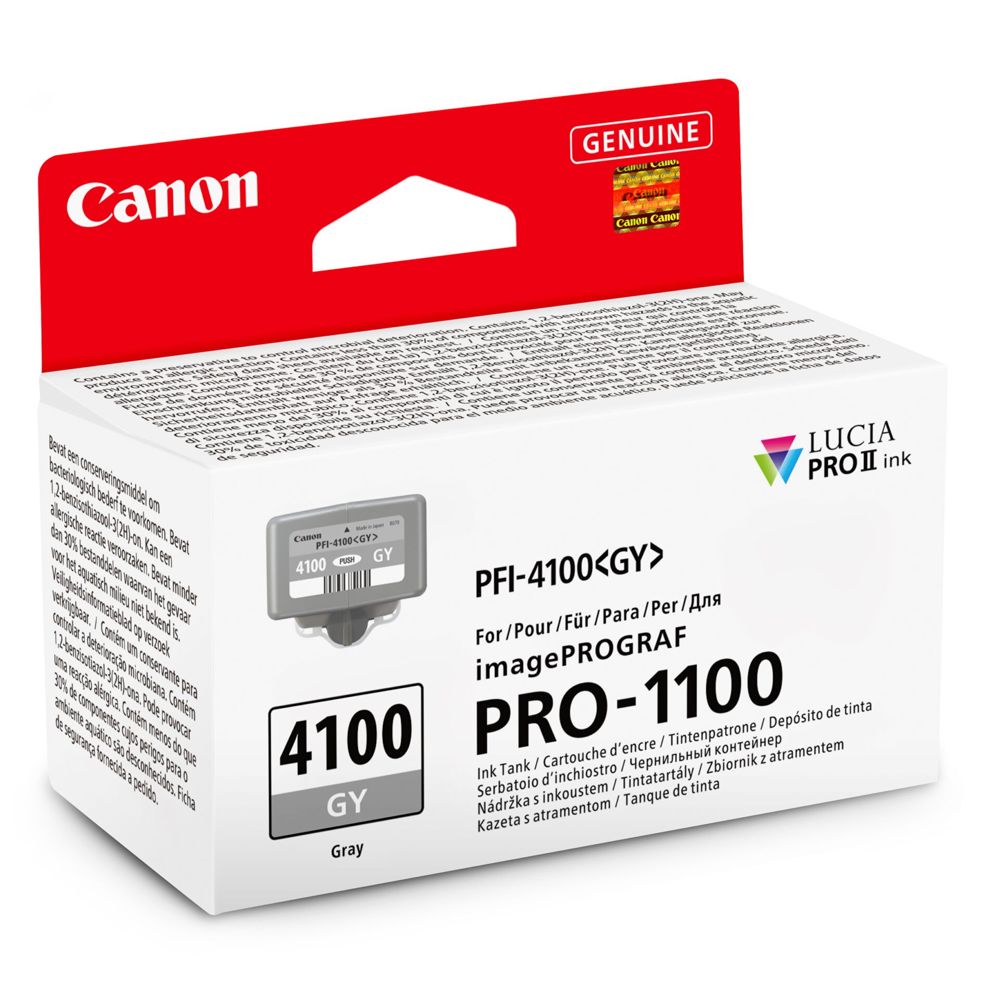 Canon PFI-4100 GY Γκρίζο Μελάνι