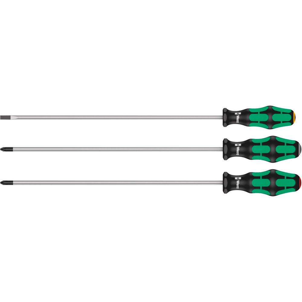 Wera 335/350/355/3 Σετ Κατσαβιδιών Kraftform Plus, 300mm