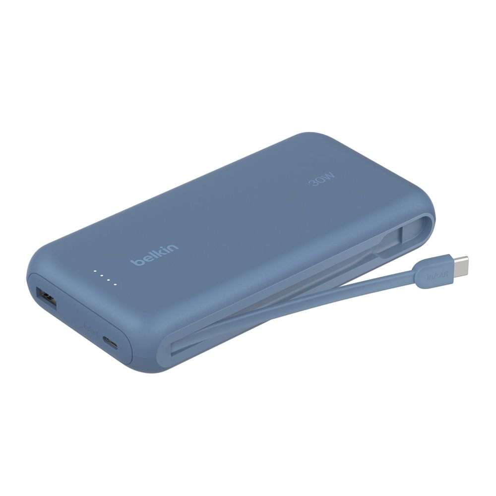 Belkin Powerbank 20.000mAh Μπλε 30W με USB-C