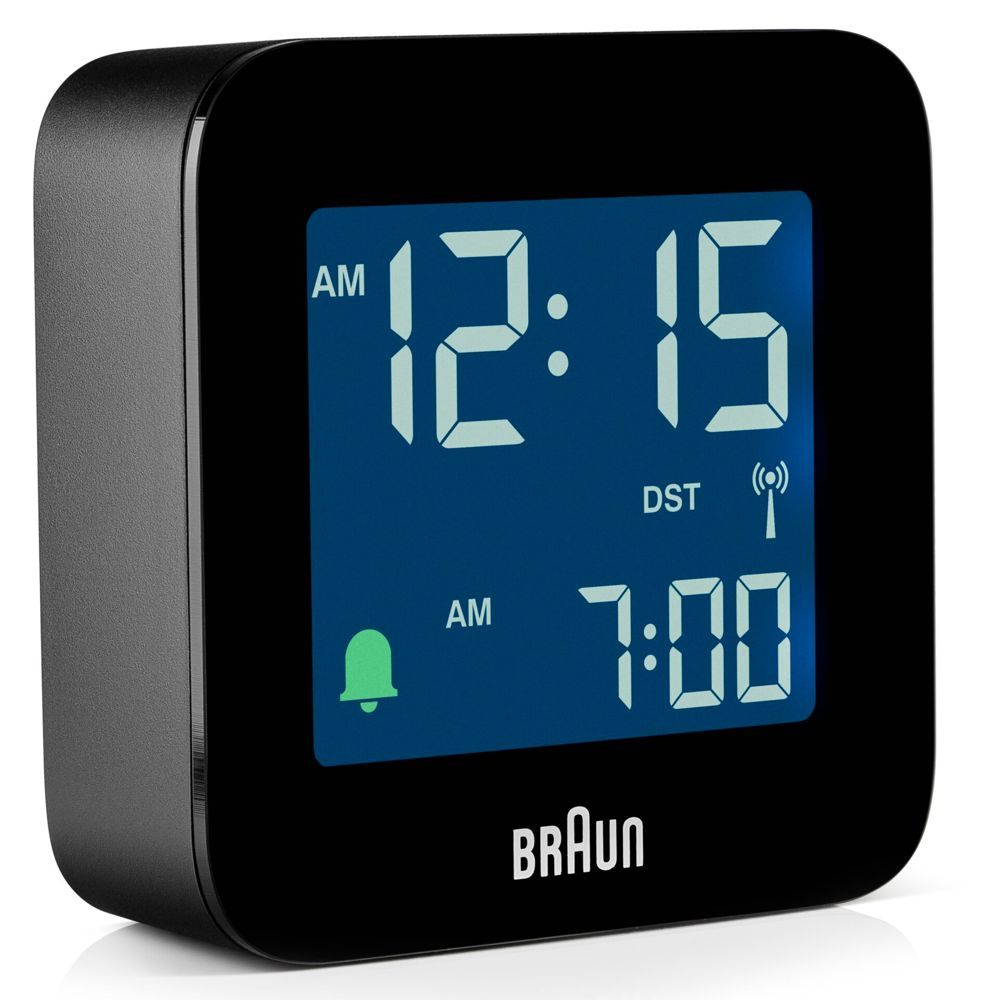 Braun BC 08 B-DCF Μαύρο Ραδιοελεγχόμενο Ξυπνητήρι