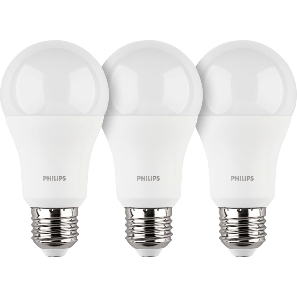 Philips LED Λάμπα E27 3-Pack 100W 2700K