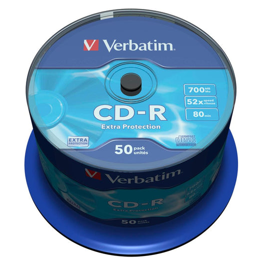 Verbatim Data Life CD-R 80 52x Speed - 1x50