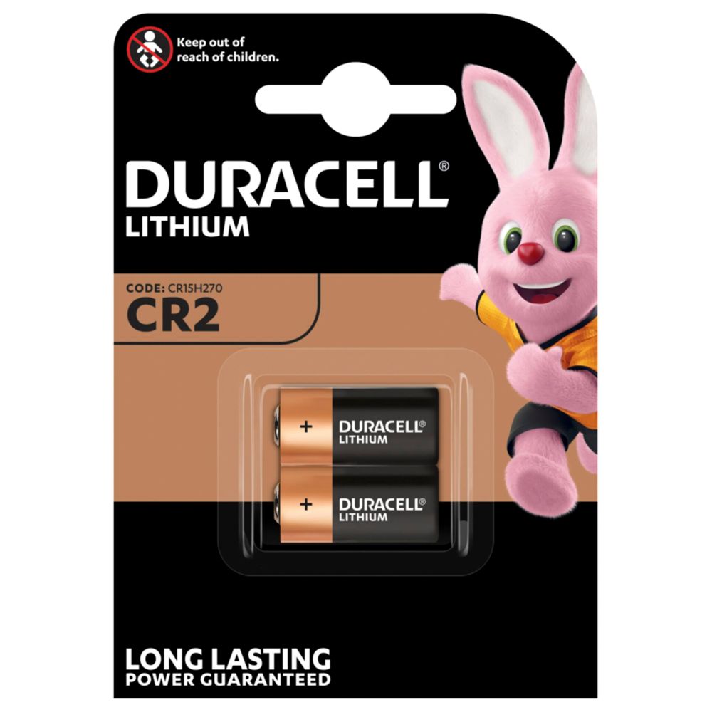 Duracell Lithium CR2 Photo Battery 3V 800mAh CR15H270