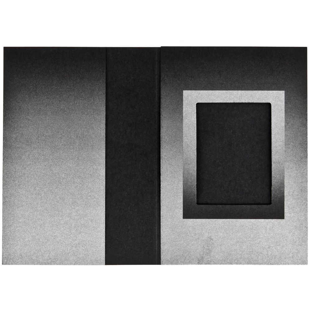 Φάκελοι Daiber για Διαβατήριο Μαύρο/Ασημί 31x42mm