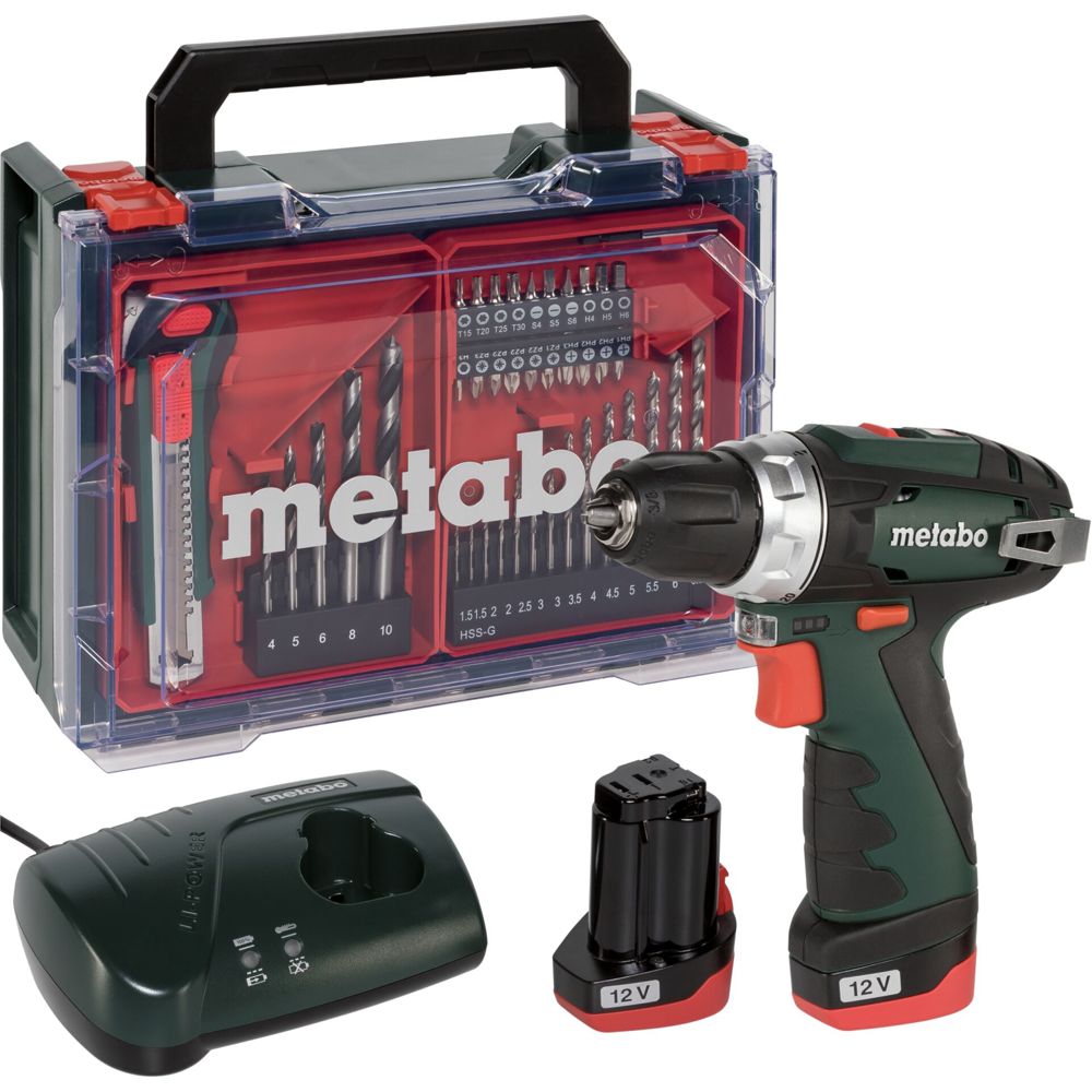 Metabo PowerMaxx BS Basic Set Κρουστικός Δράπανος