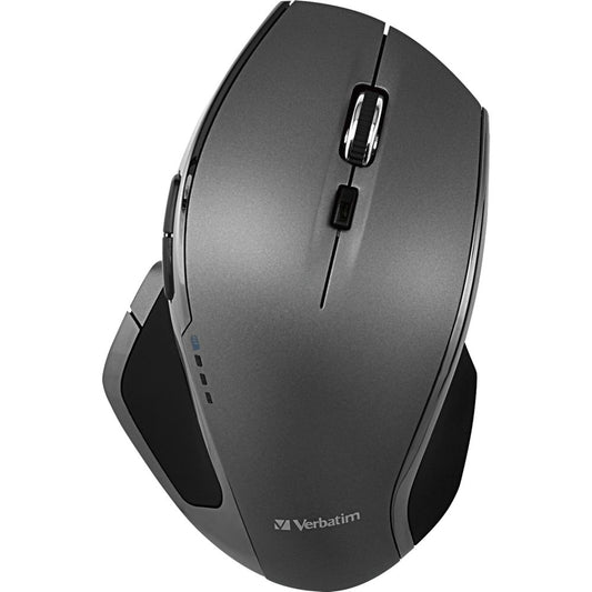 Verbatim Wireless Desktop Mouse Deluxe 8 Button Blue LED 49041
