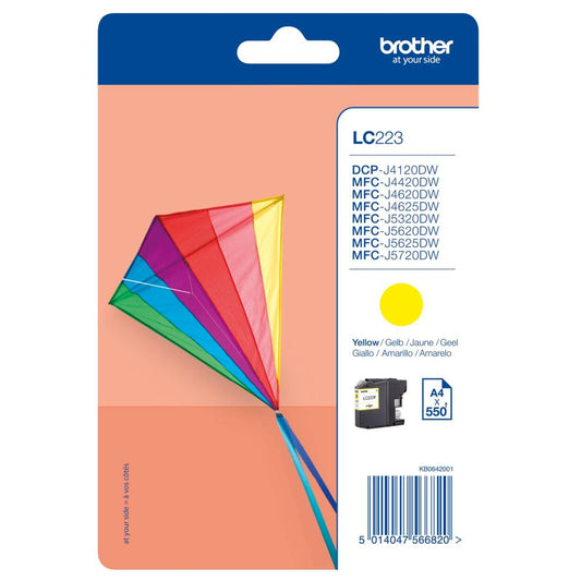 Brother LC-223 Y Yellow Ink Cartridge