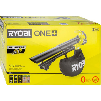 Φυσητήρας Φύλλων Μπαταρίας Ryobi OBV18 18V