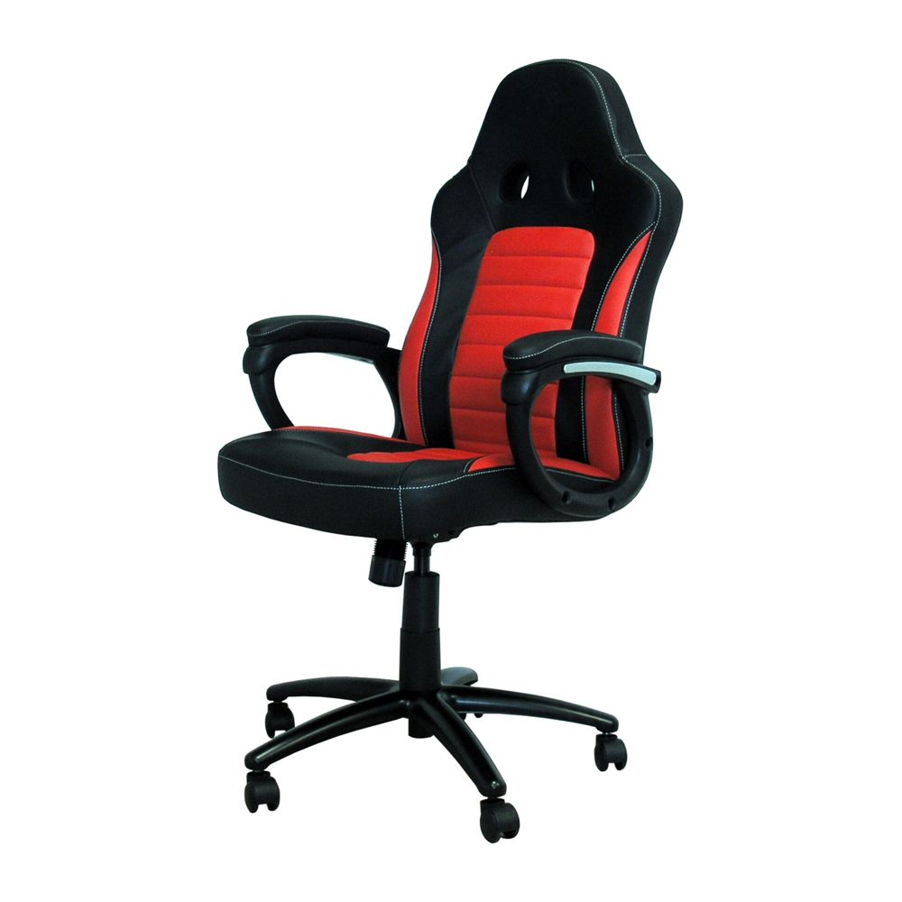 Καρέκλα Gaming LC-Power CL-RC-BR Μαύρη-Κόκκινη
