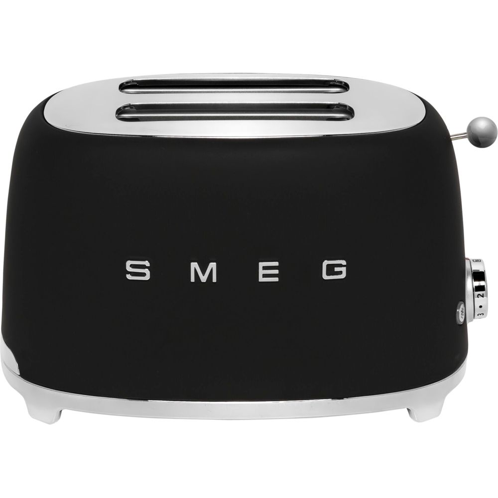 SMEG TSF01BLMEU Τοστιέρα Μαύρη Μάτ