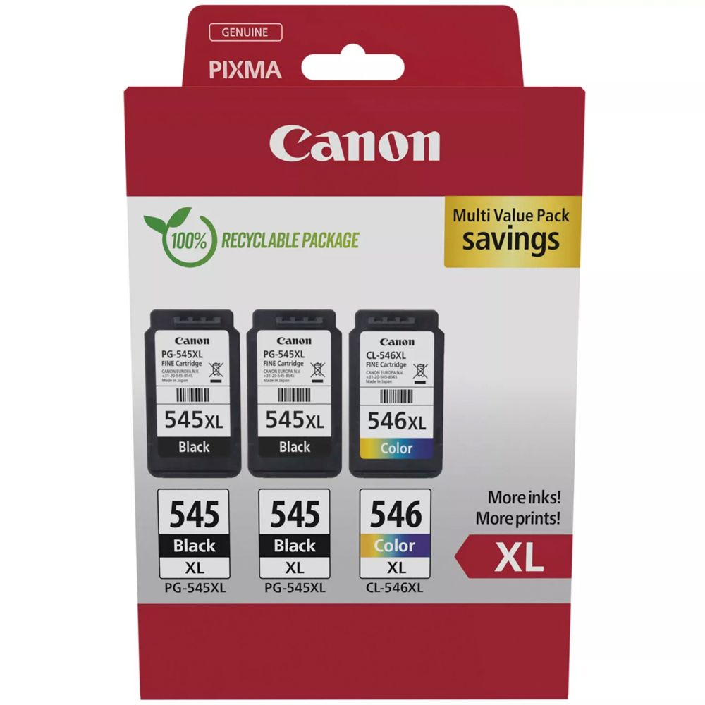 Canon PG-545 XL & CL-546 XL Multi Pack