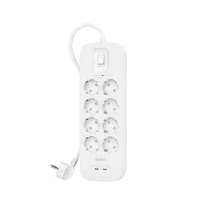 Belkin Surge Socket 8-Fold με 2xUSB-C 900J