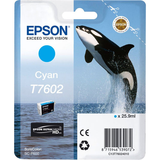 Epson T7602 Cyan Ink Cartridge