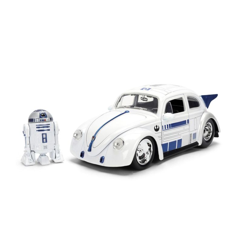 Jada Star Wars R2D2 1959 Volkswagen Drag Beetle 1:24 Scale Model 9336912314R00