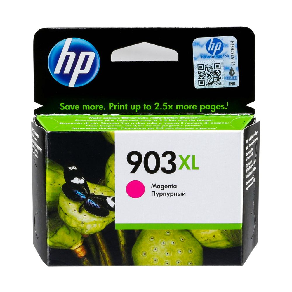 HP T6M07AE Μελάνι Καρτρίτσα Μαγέντα No. 903 XL