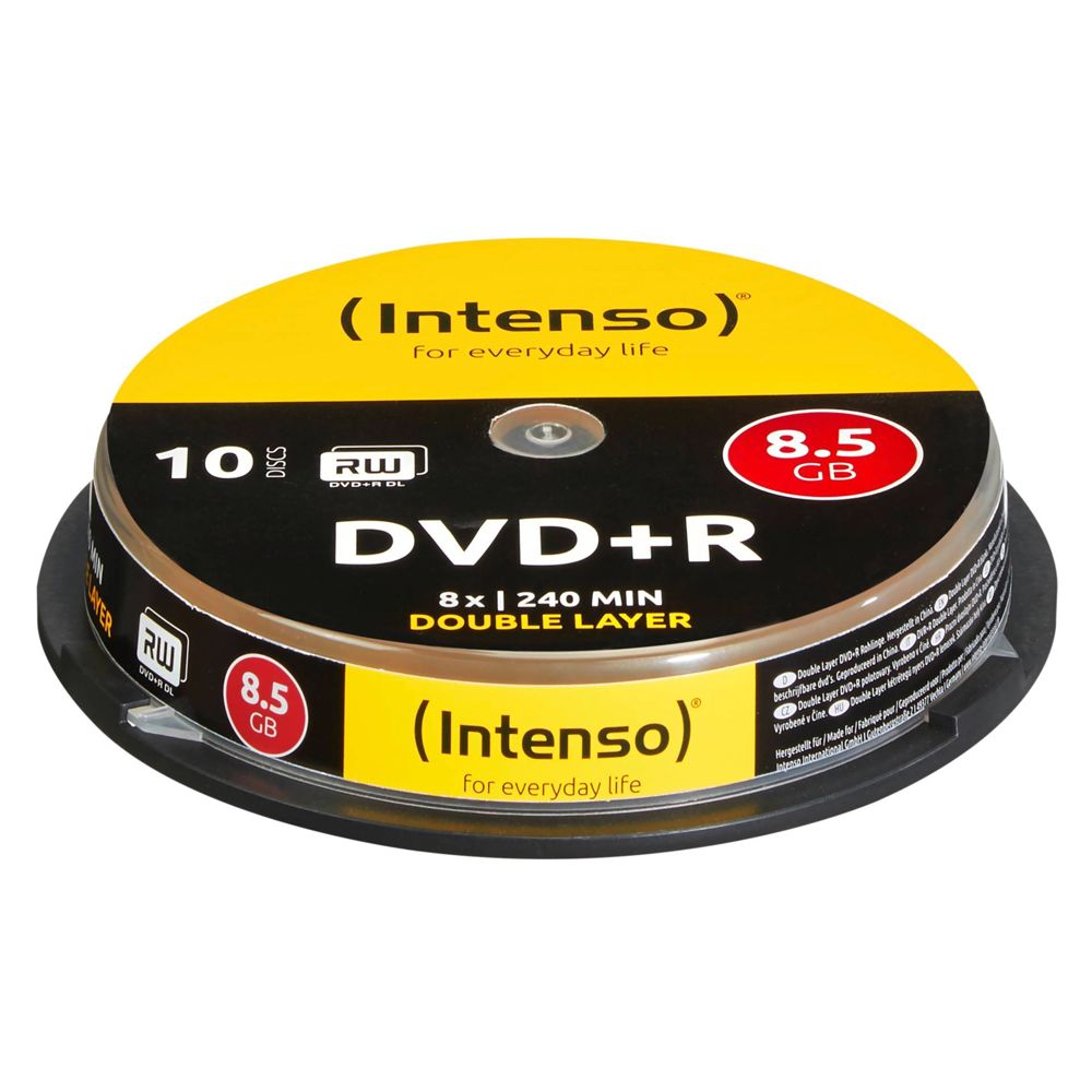 Intenso DVD+R 8.5GB Double Layer 8x Speed