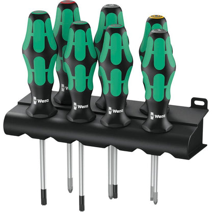 WERA 335/350/367/7 Rack screwdriver set Kraftform