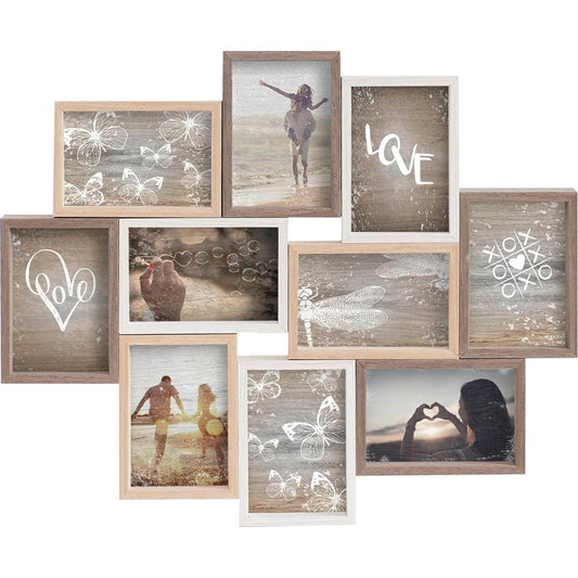 Nielsen Collage Mixed Colours 10 10x10x15 Wood Gallery