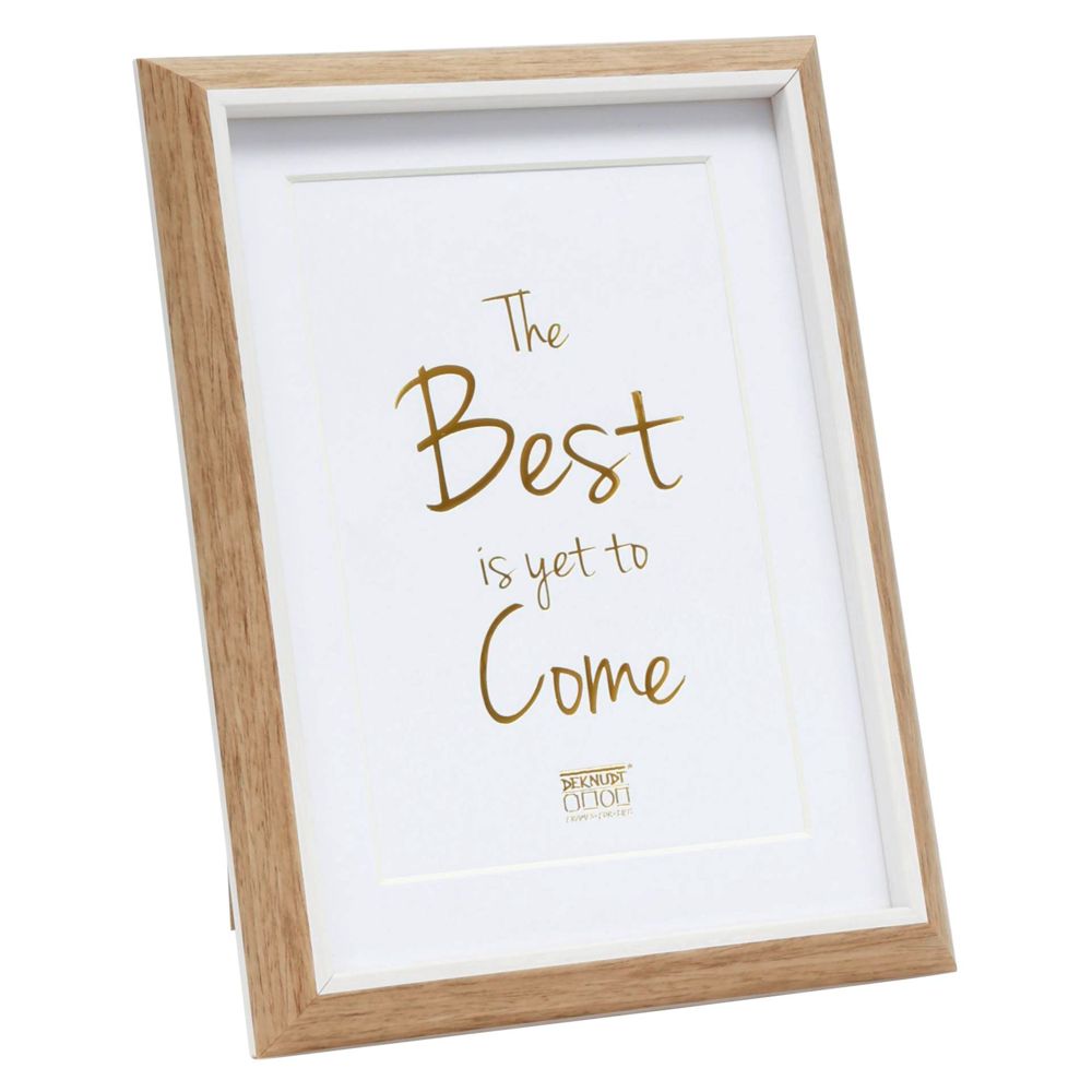 Deknudt S46WG4 P1 Ρητίνη 13x18 Φύση/Λευκό με Passepartout