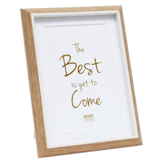 Deknudt S46WG4 P1 Ρητίνη 13x18 Φύση/Λευκό με Passepartout