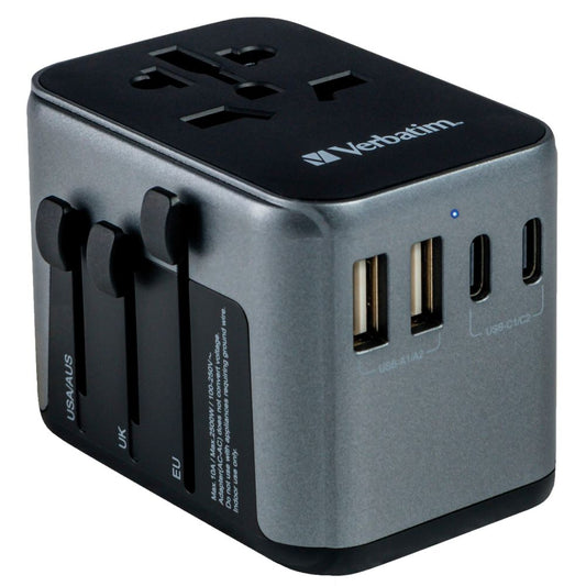 Verbatim Uni.Travel Adapt. UTA-03 USB-C 30W
