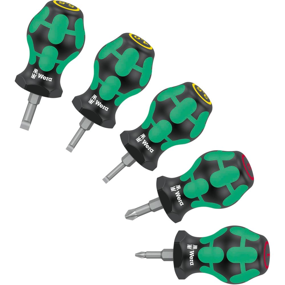 WERA Stubby Set 1 - Σετ Κατσαβιδιών