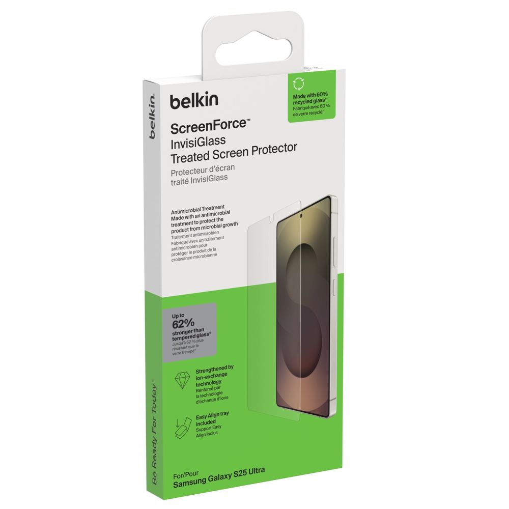 Belkin ScreenForce Invisiglass για Samsung S25 Ultra