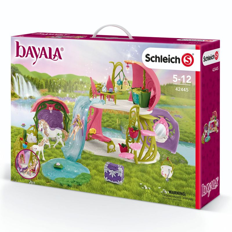 Schleich Bayala 42445 Glittering Flower House with Accessories