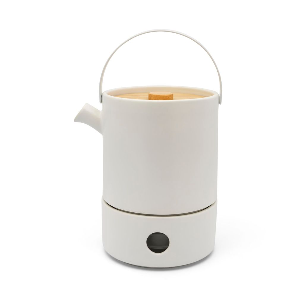 Bredemeijer Tea Set Umea 1,2L Λευκό με Θερμαντήρα 142010