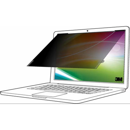 3M BP145W1B Blickschutzfilter 14,5  Bright Screen Laptop 16:10