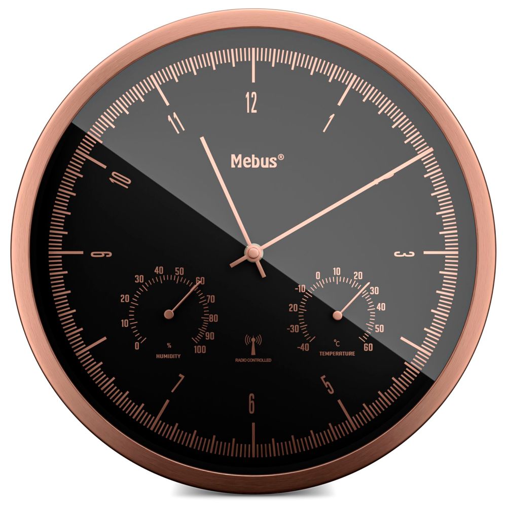 Ραδιόφωνο Τοίχου Mebus 19778 με Θερμοϋγρομέτρη