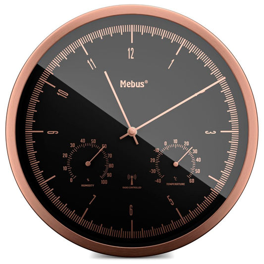 Ραδιόφωνο Τοίχου Mebus 19778 με Θερμοϋγρομέτρη