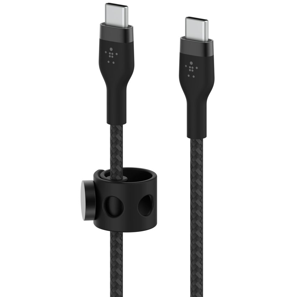 Belkin Flex USB-C/USB-C Καλώδιο 60W 1m - Μαύρο