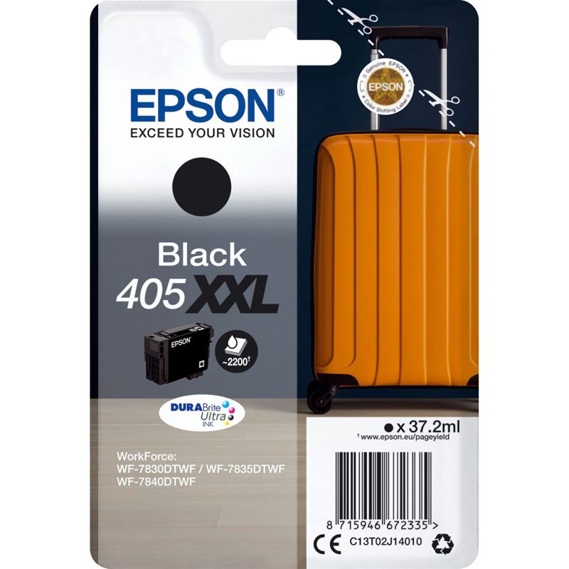 Μελανοταινία Epson μαύρη DURABrite Ultra Ink 405XXL T02J1