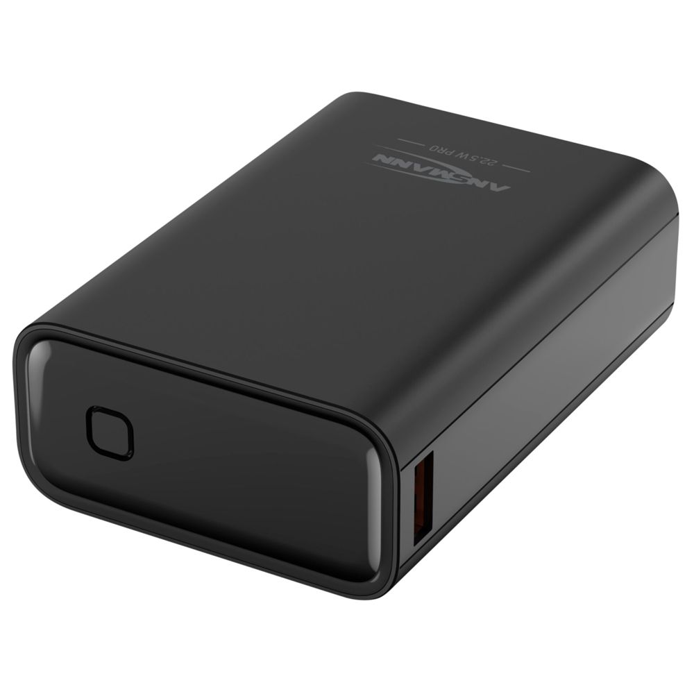 Ansmann Powerbank PRO 20.000 mAh USB-A+C Port 22,5W