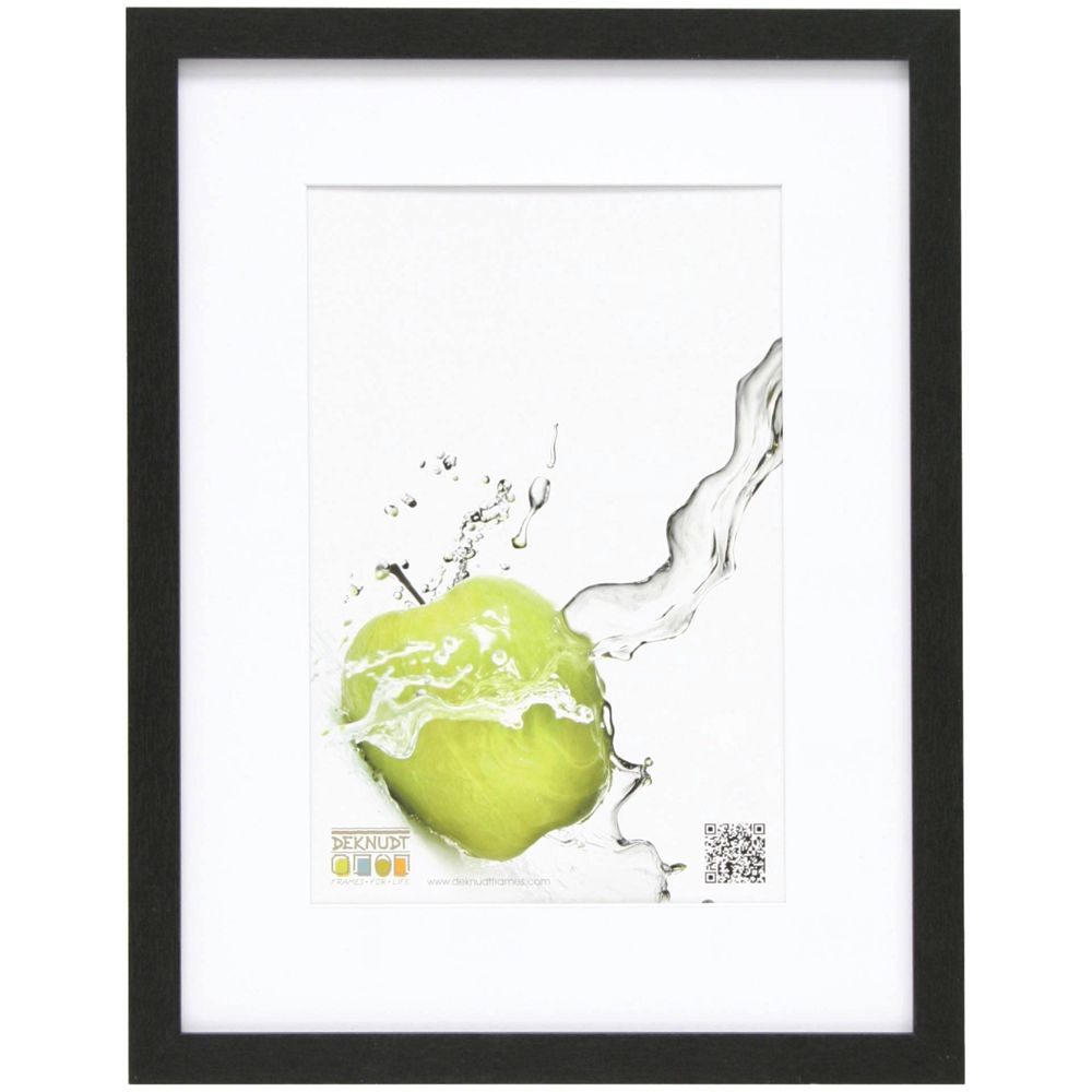 Deknudt S66KF2 P1 Κάδρο Ξύλινο Μαύρο 18x24 με Passepartout