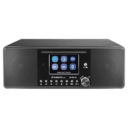 Albrecht DR 895 CD Hybrid Radio - Μαύρο