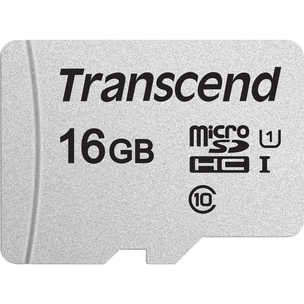 Transcend microSDHC 300S 16GB Class 10 UHS-I U1