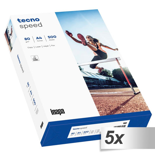 Tecno Speed A4 80g Universal Paper - 5x500 Sheets