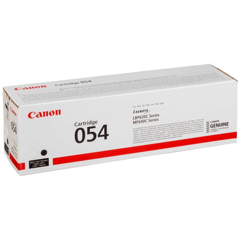 Canon 054 BK Black Toner Cartridge