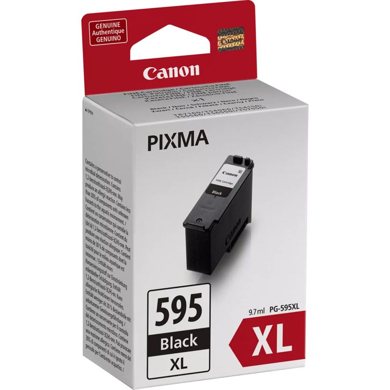 Μελάνι Canon PG-595 XL BK Μαύρο υψηλής απόδοσης