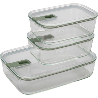 Mepal Easy Clip Frischhaltedose 3-tlg, nordic sage