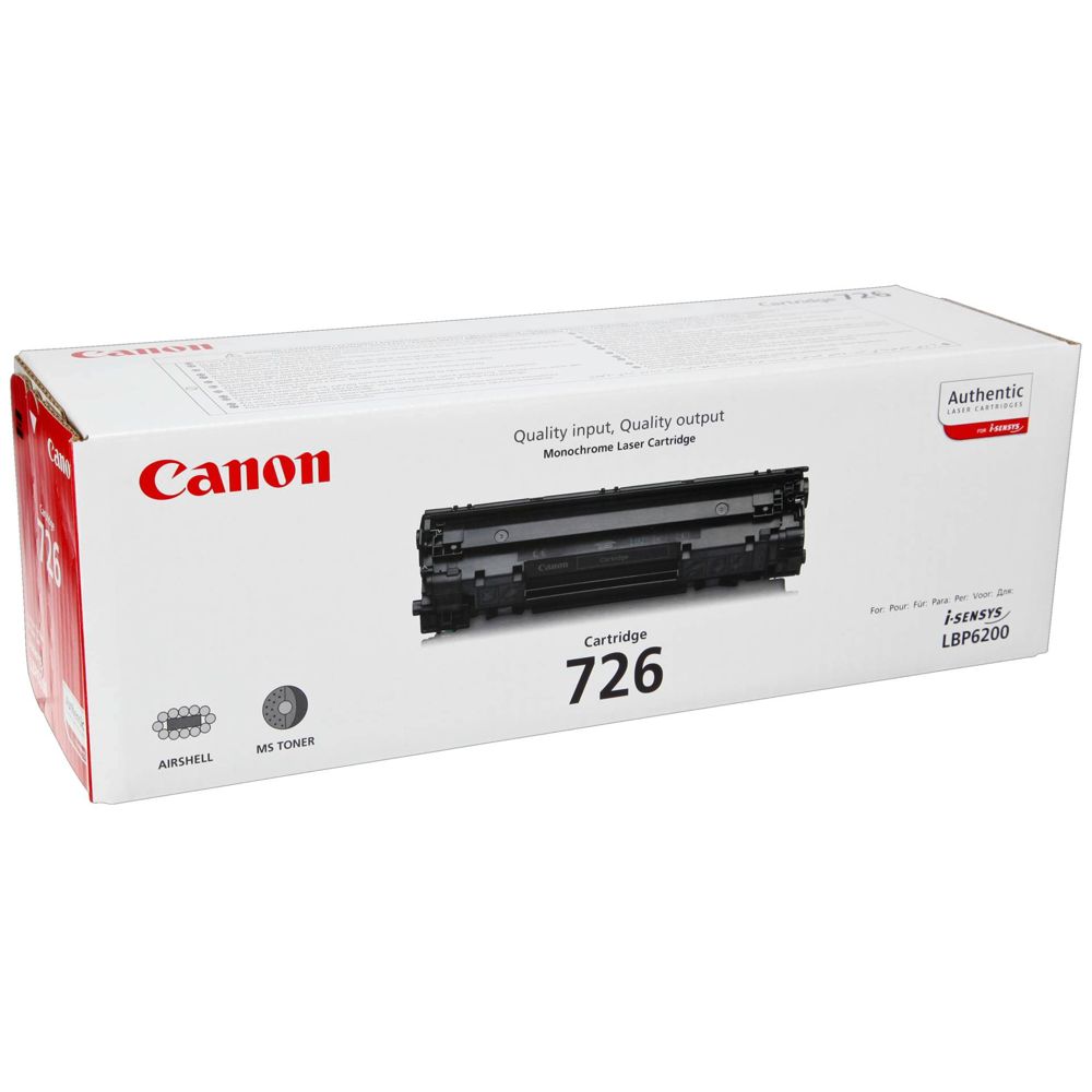 Canon Toner Cartridge 726 Μαύρο